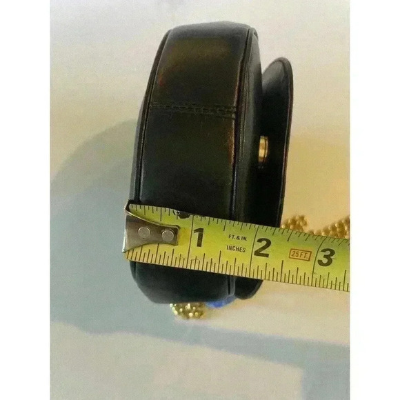 Salvatore Ferragamo Vintage Mini Bag Vera Shoulder Crossbody Saddle Gold Chain - Picture 7 of 16